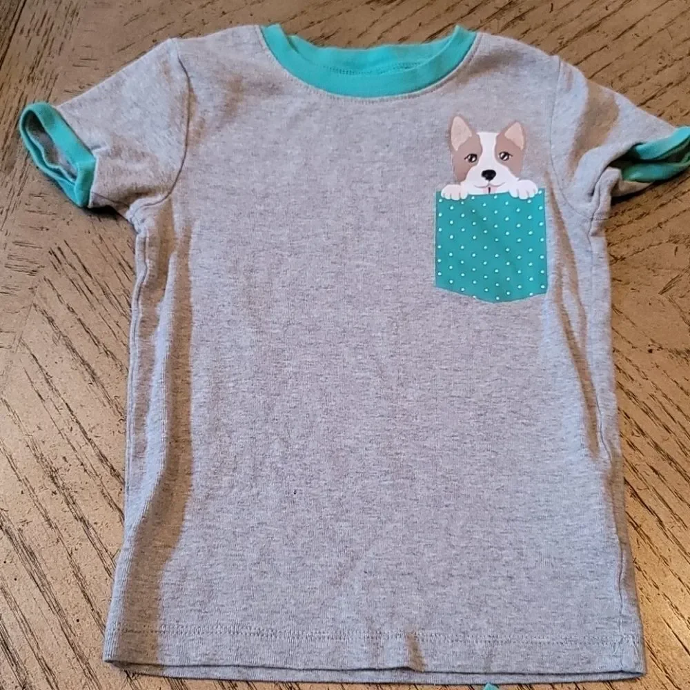 4T boys doggy pj tops Spotted Zebra